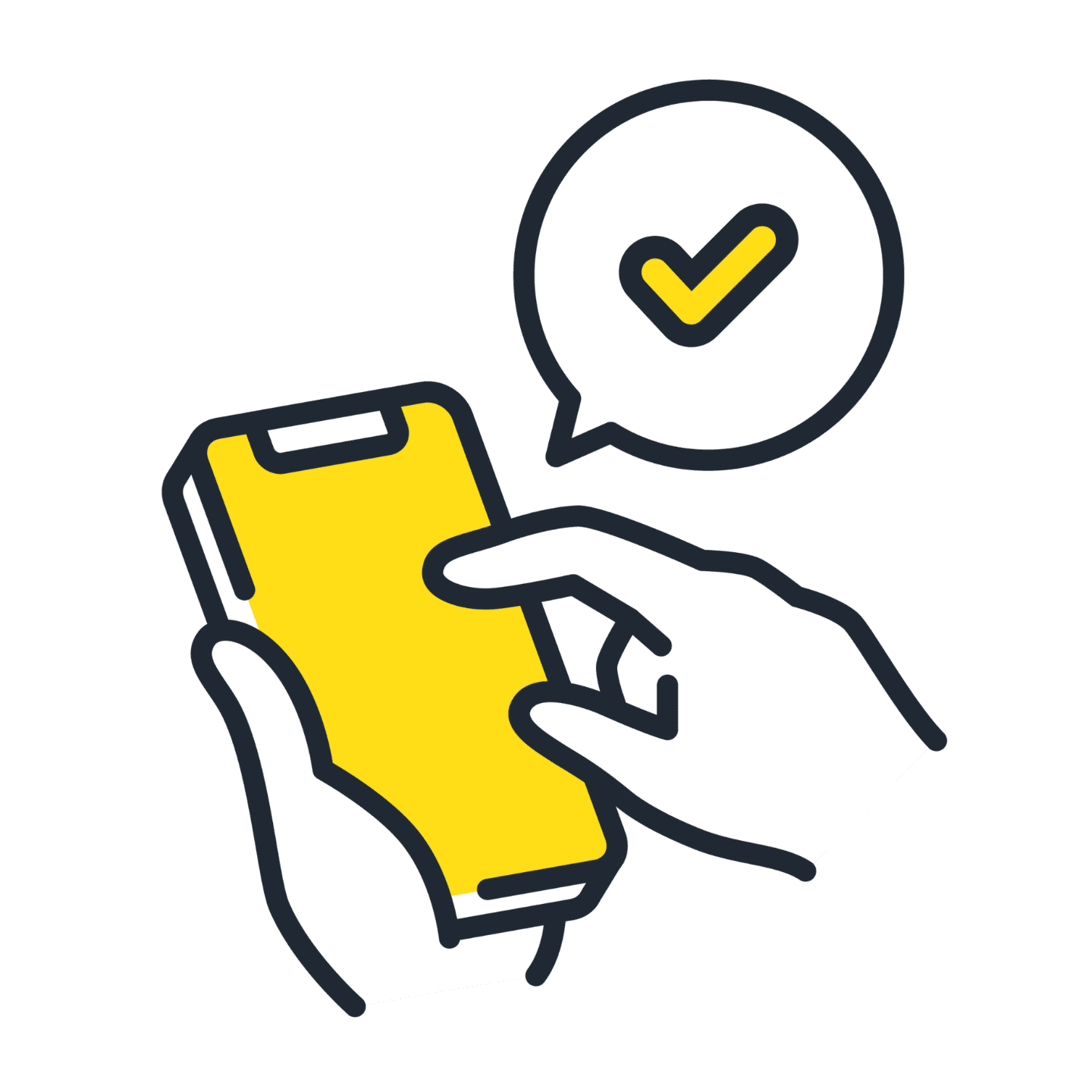 スマートフォンのイラスト
