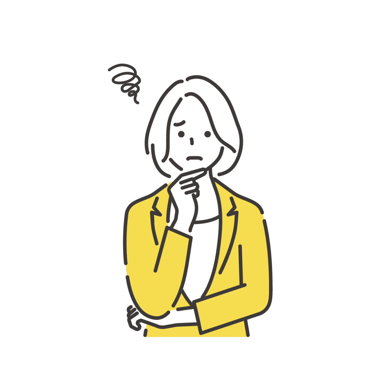 悩む女性